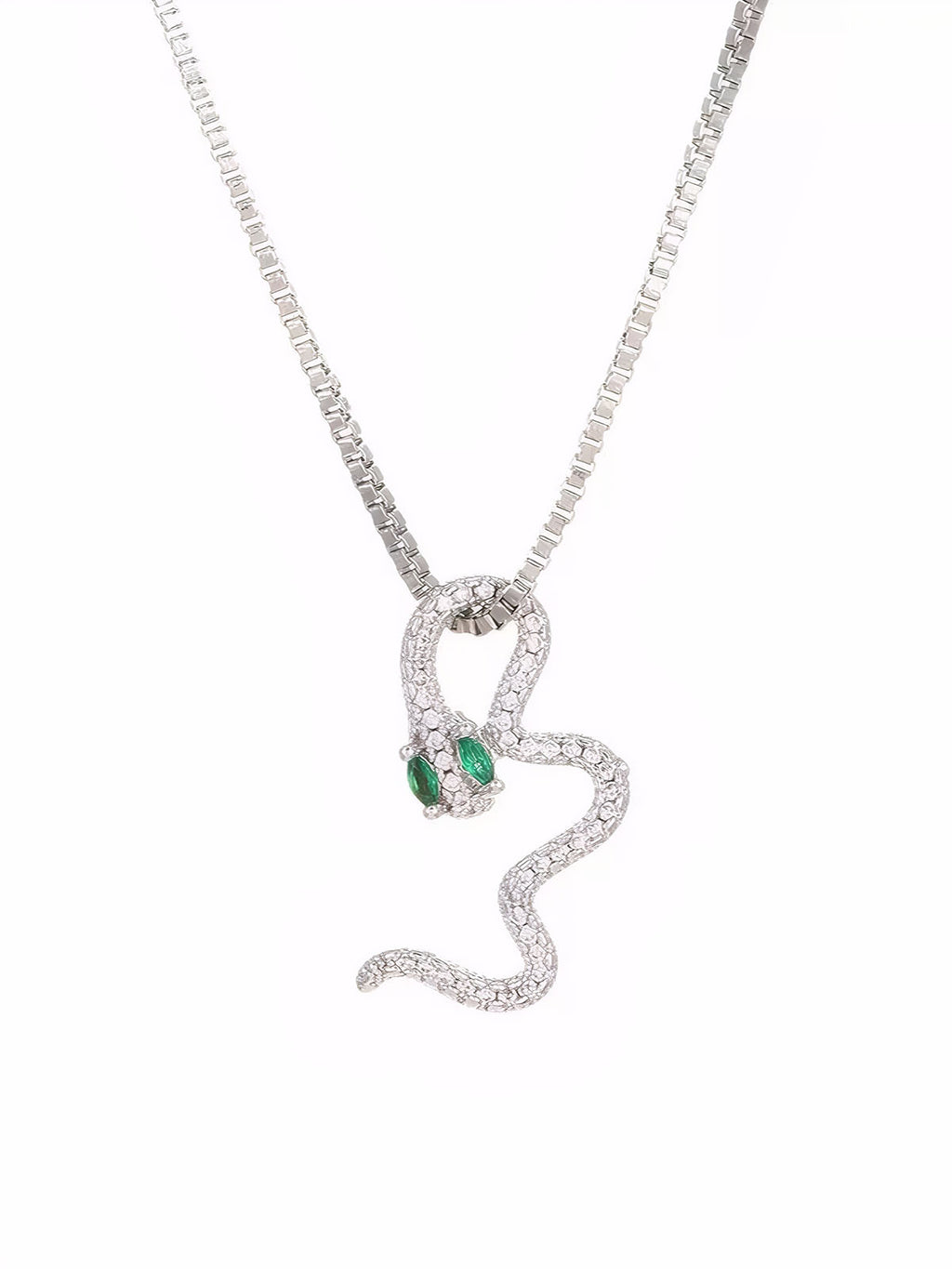 Pendant Cubic Zirconia Layered  Necklace