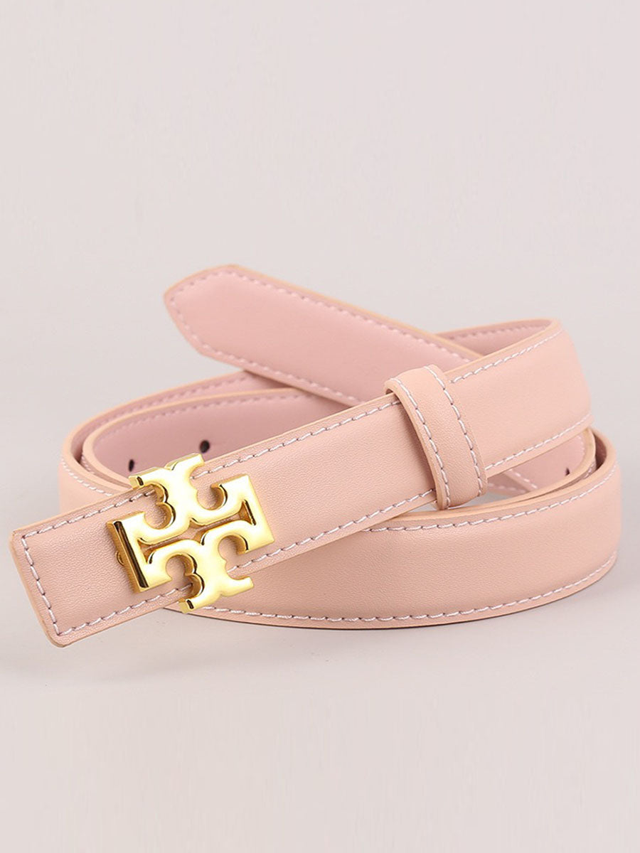 Double-Sided Faux Leather Belt