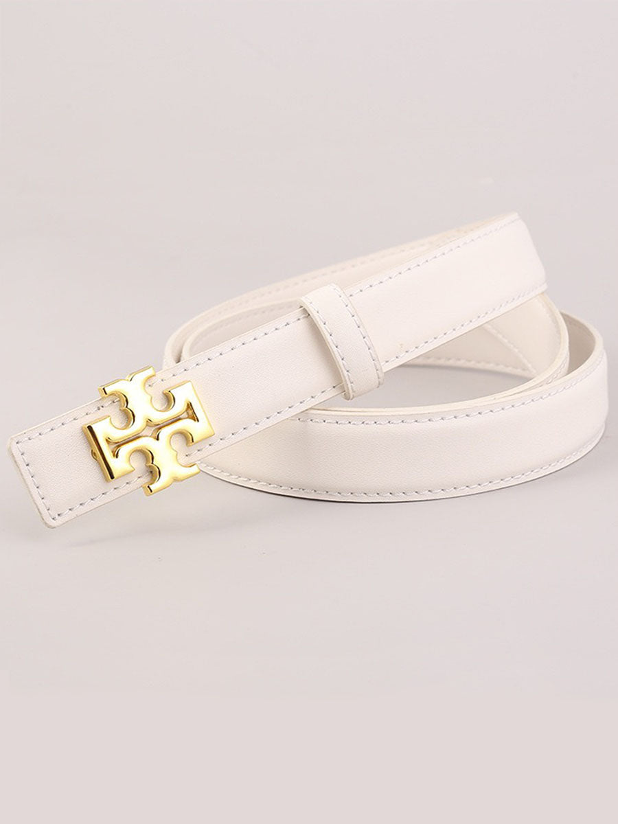 Double-Sided Faux Leather Belt